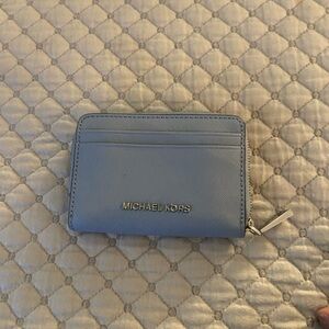 Michael Kors Light Blue Card Holder